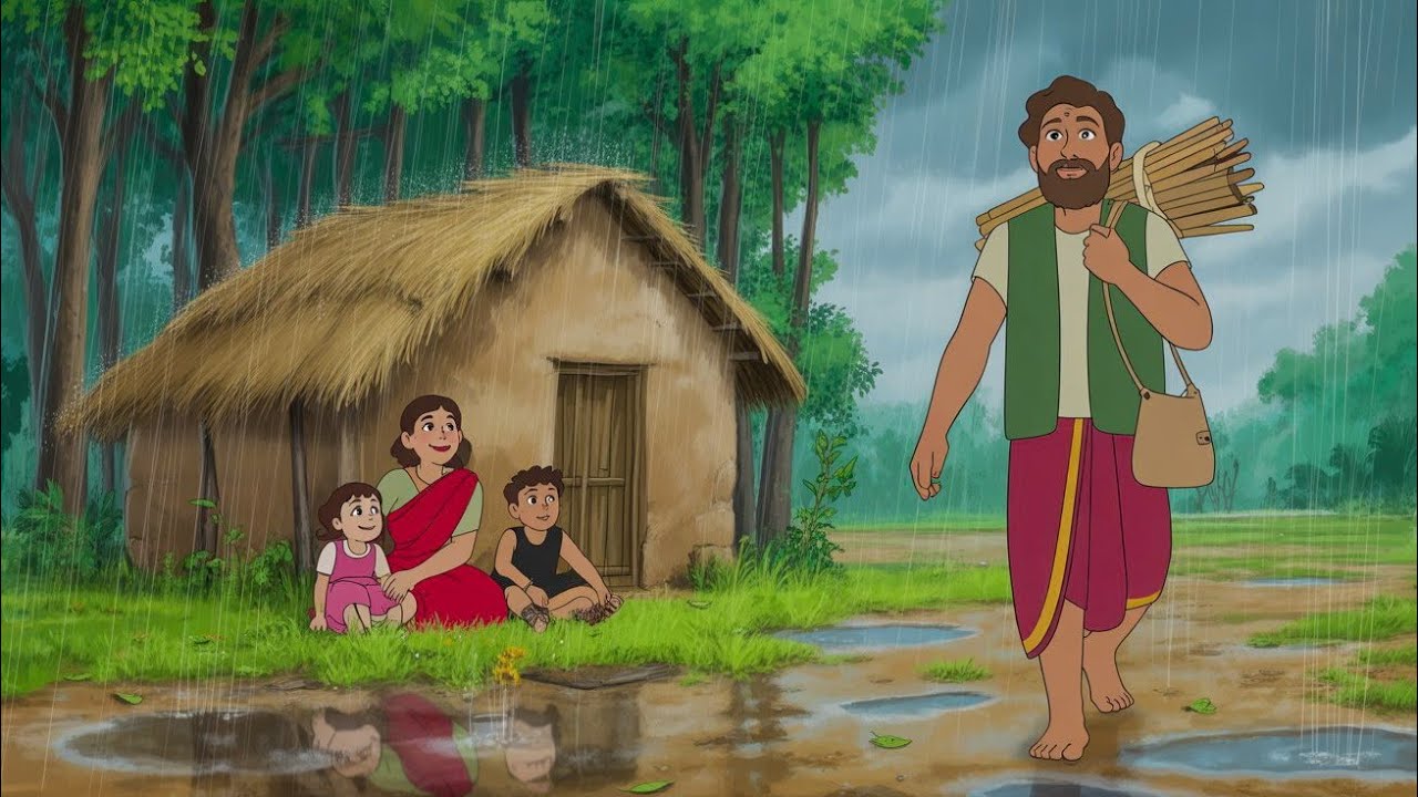 बारिश का कहर । Barish Ka Kahar । Moral Story । Hindi Kahaniya । Cartoon Story । Kahaniya।