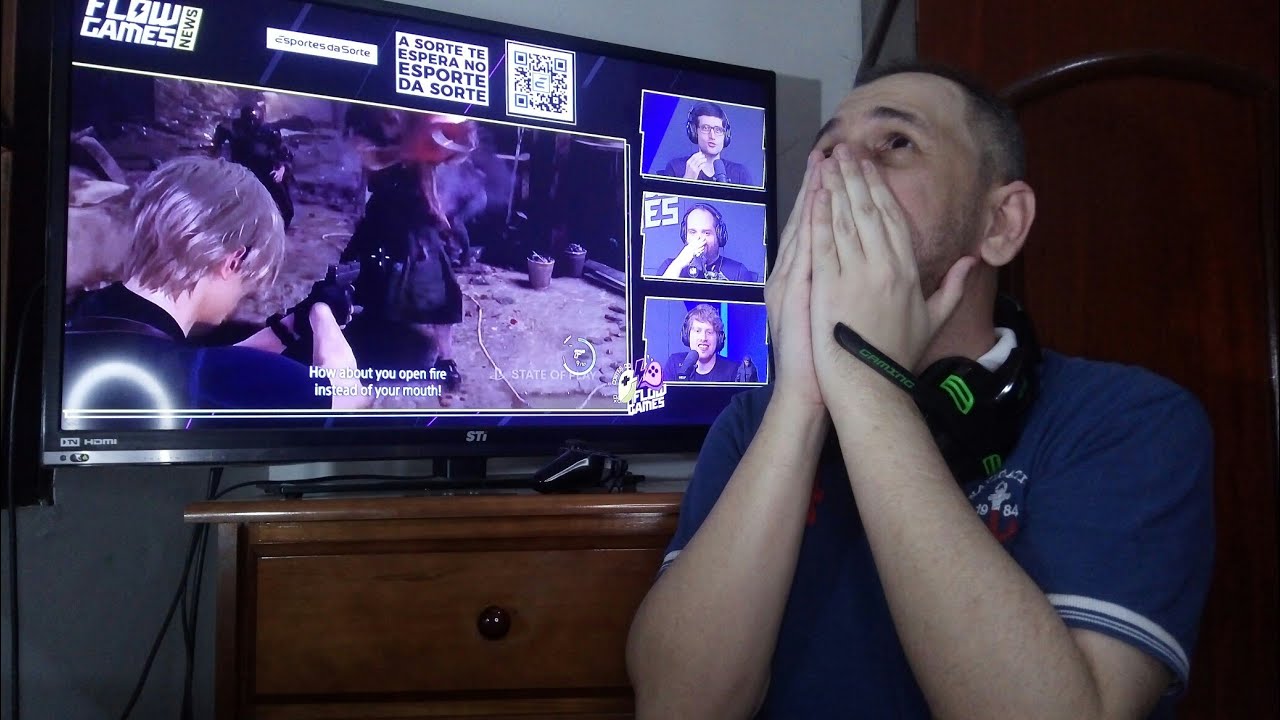 Davy Jones completamente perdido sobre RE4 REMAKE (REACT) cada comentário bizarro.