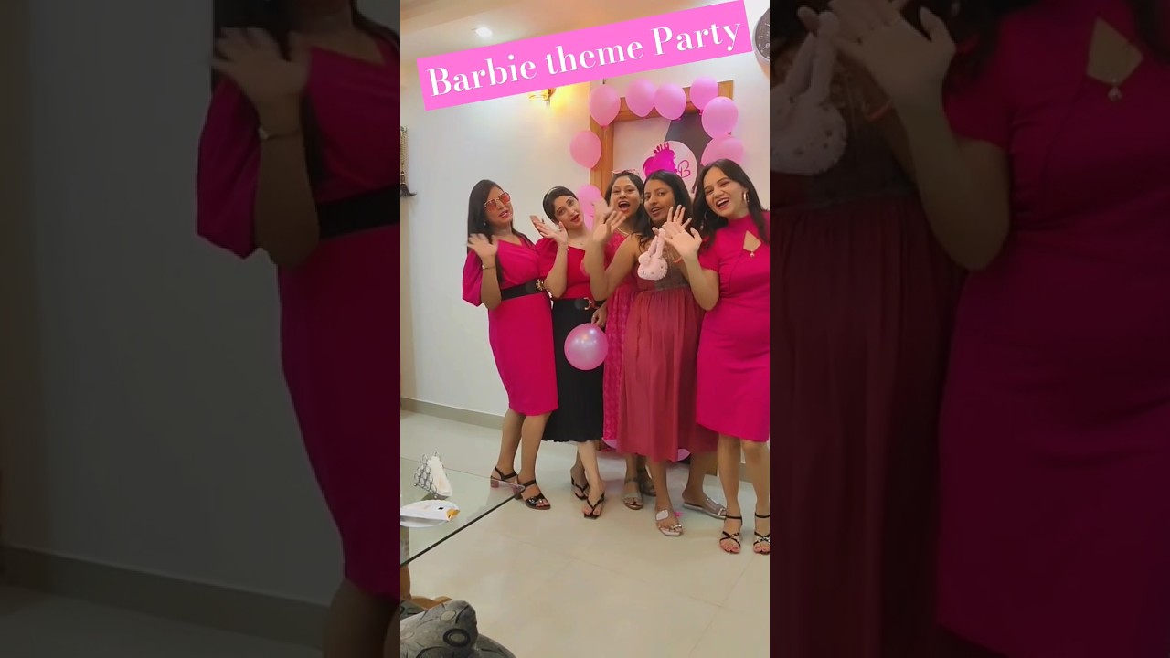 Barbie's 💖#ytshortsindia #youtubeshorts #viral #shortsviral #kittyparty #kittypartygameideas #theme