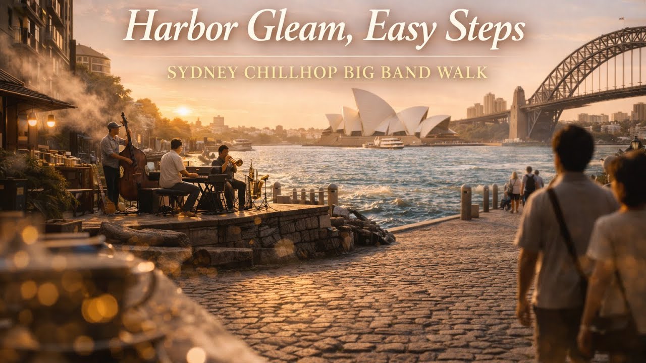 Harbor Gleam, Easy Steps｜SYDNEY CHILLHOP BIG BAND WALK