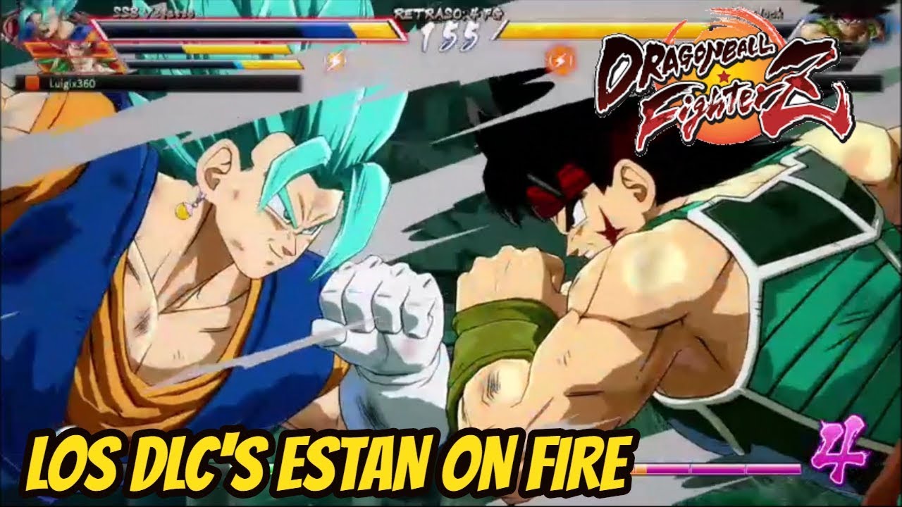 NUEVO DLC - DRAGON BALL FIGHTERZ  - SSB VEGITO  - BROLY - BLACK - Gameplay Español