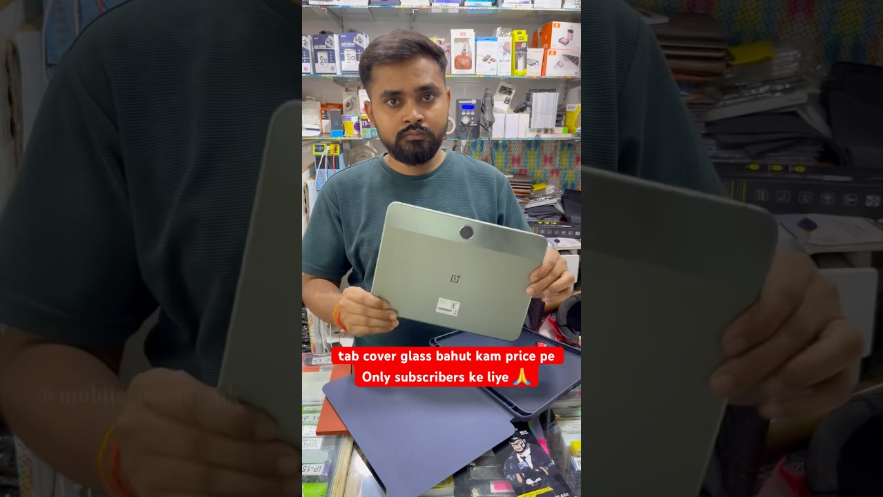 Oneplus pad go cover temper #shorts #viralshort #youtubeshorts #onepluspadgo #newsong