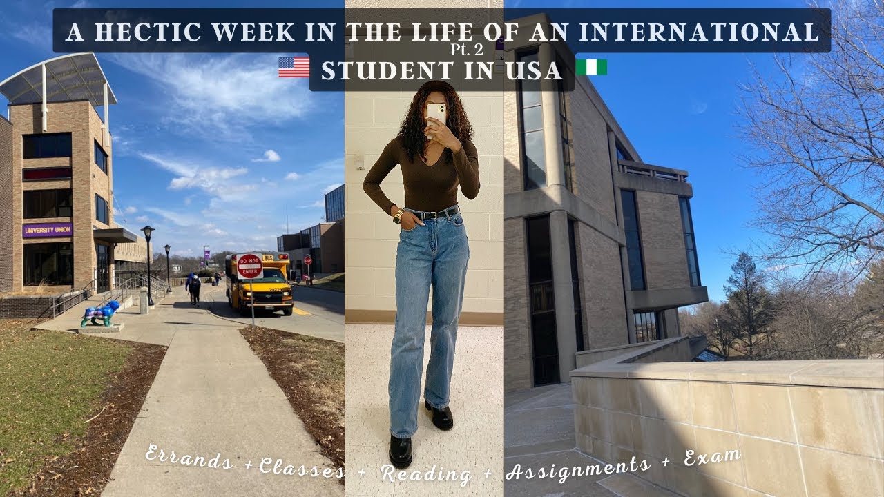A HECTIC WEEK IN THE LIFE OF AN INTERNATIONAL STUDENT IN AMERICA: Volunteer + Reading + Classes
