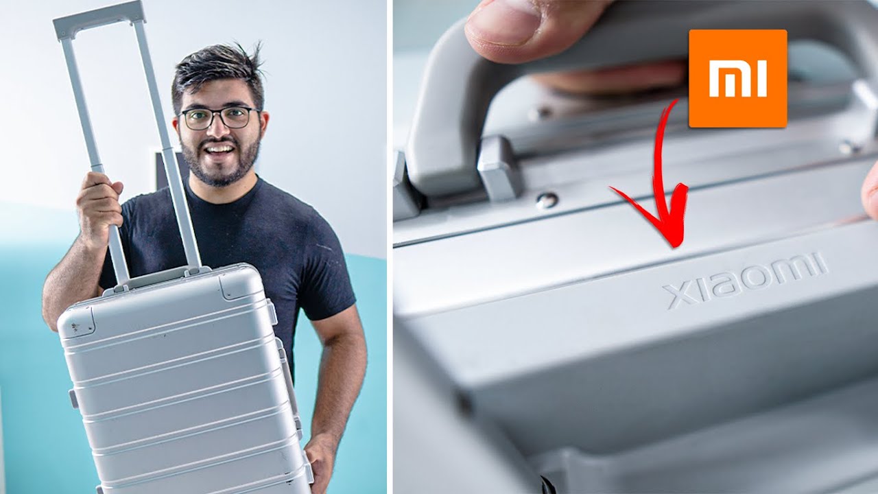 EU AMEI! 😍 COMPREI Uma MALA da Xiaomi muito estilosa e feita de forma INTELIGENTE! Vale comprar?