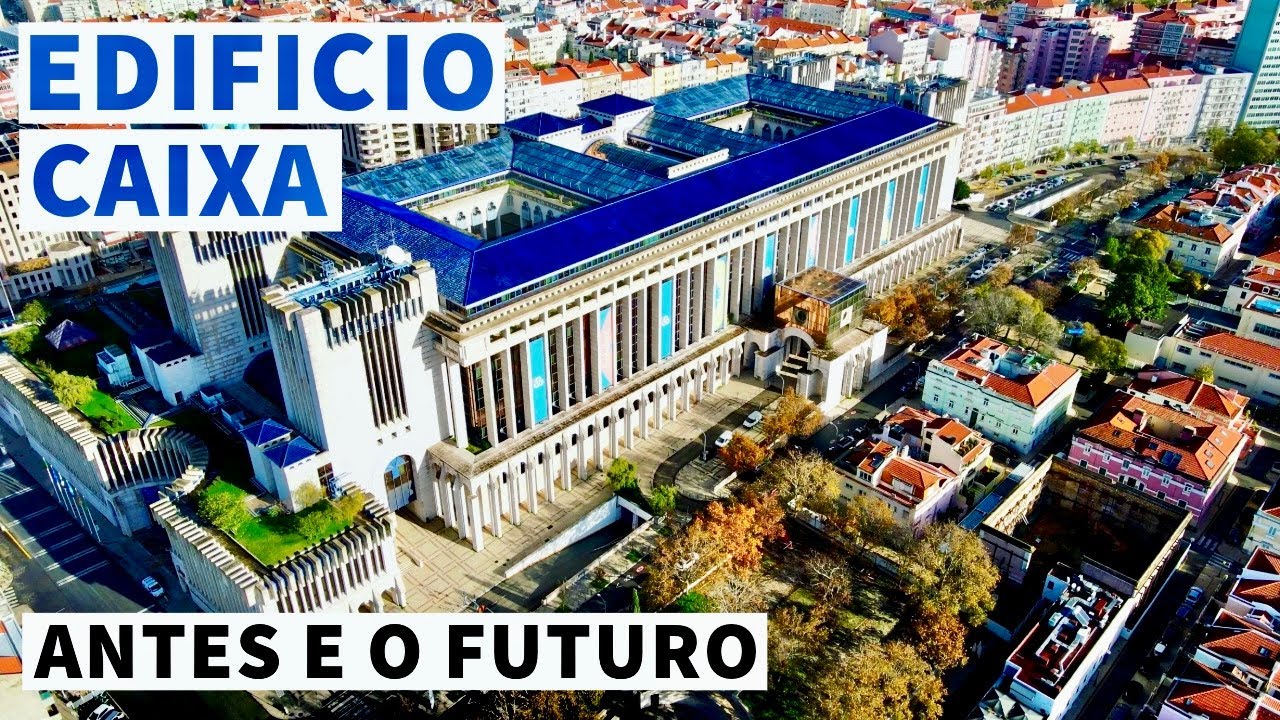 O EX EDIFICIO SEDE da Caixa Geral de Depósitos - ATUAL SEDE DO GOVERNO DE PORTUGAL CAMPUS XXI
