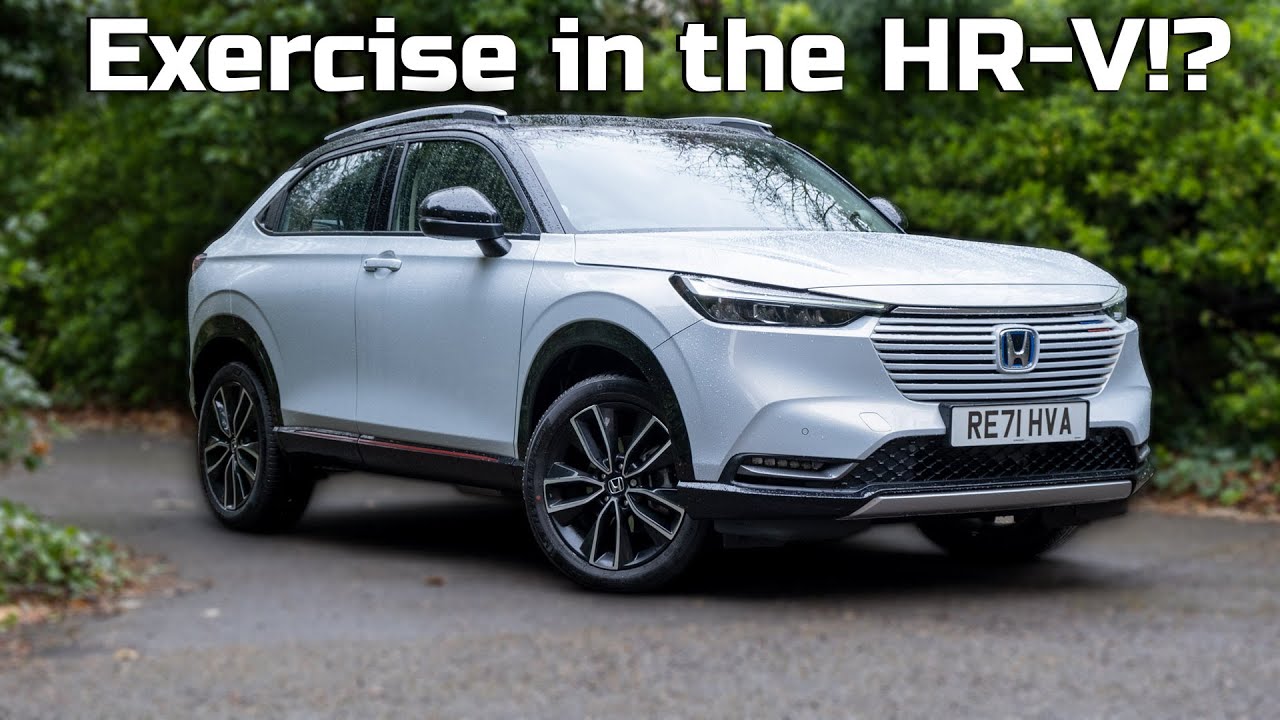 Hit the gym in the Honda HR-V! 🏋️