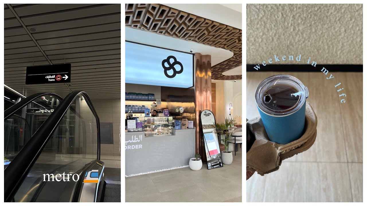 weekend in my life | metro 🚈 | new mug ☕️🌊