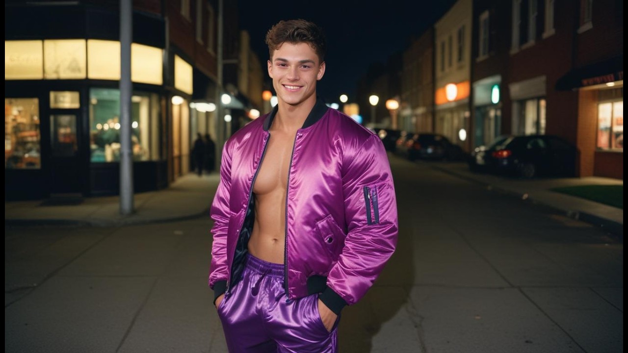 Satin jacket seduction symphony - The SATIN Jacket parodies