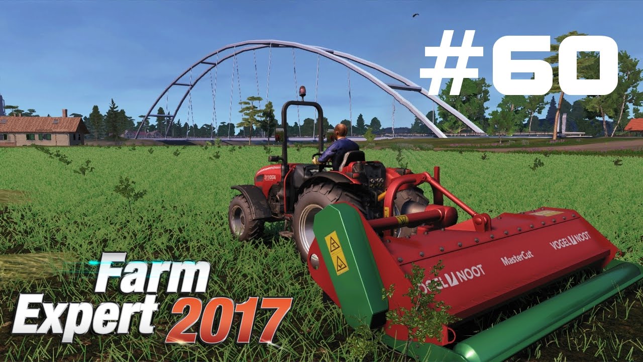 # 60 Polska Farma 2017 - Sad, koszenie trawy.   [SymulAnton] Gameplay