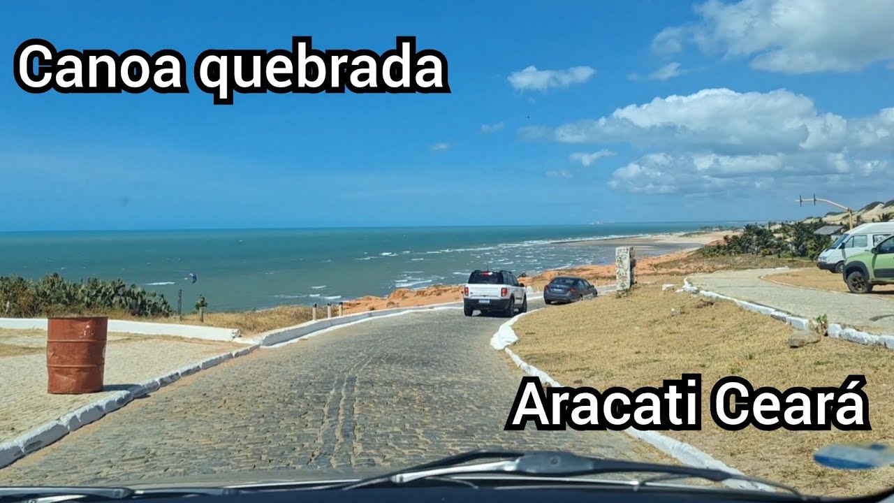 Chegando em Canoa quebrada, Aracati  Ceará 