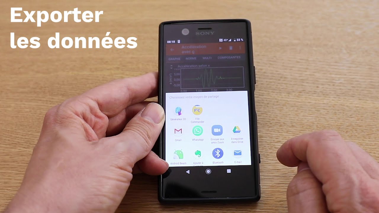 Mini tuto pour faire des mesures physiques avec PHYPHOX