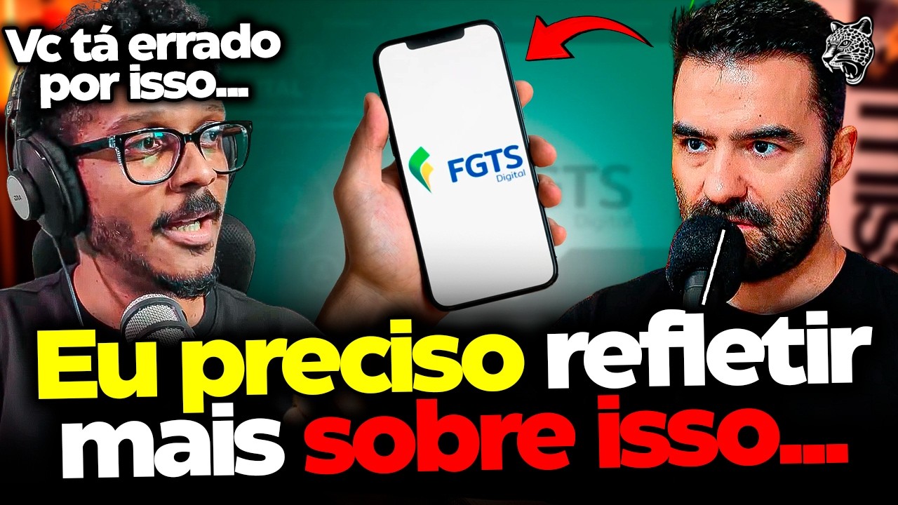 ARTHUR e TAMIR DEBATEM sobre a EXTINÇÃO do FGTS