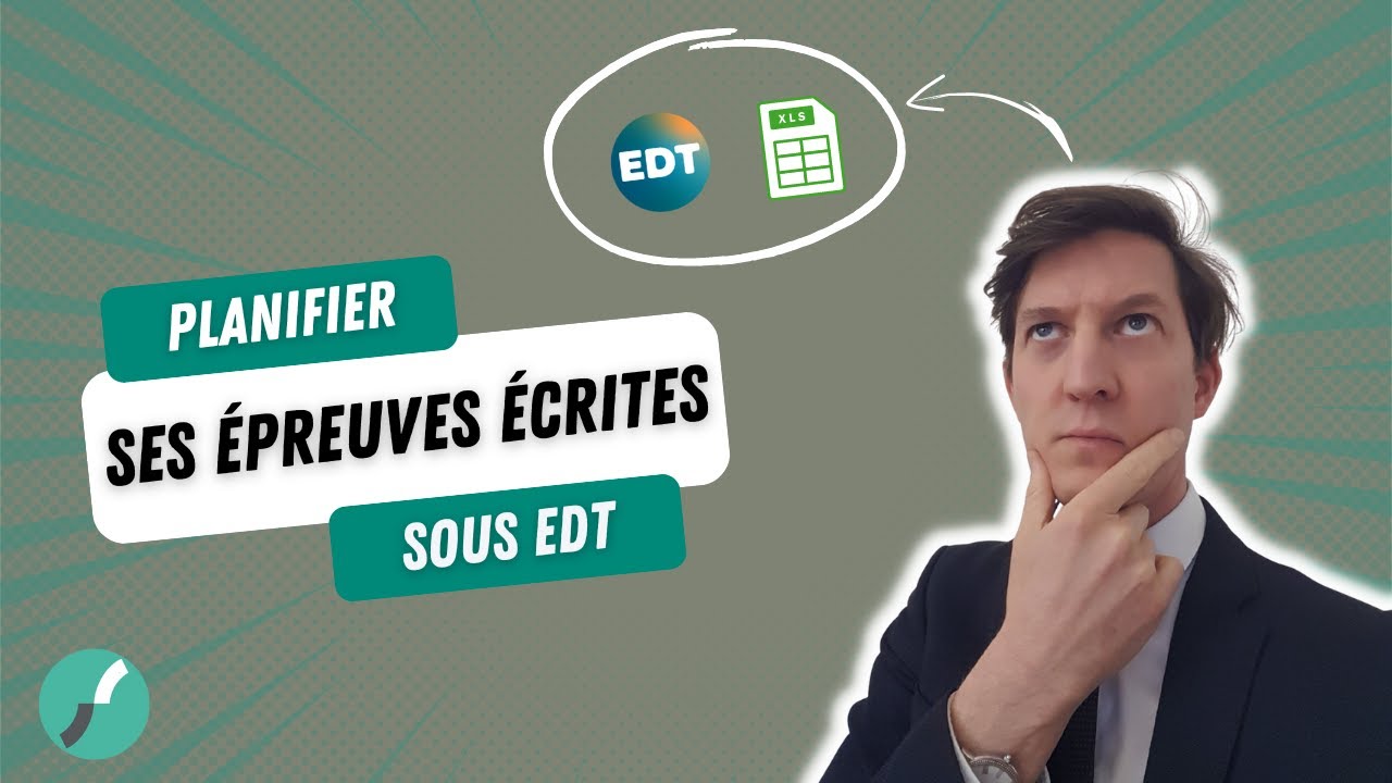 Perdir, GAGNEZ DU TEMPS  pour planifier vos épreuves écrites sous EDT !