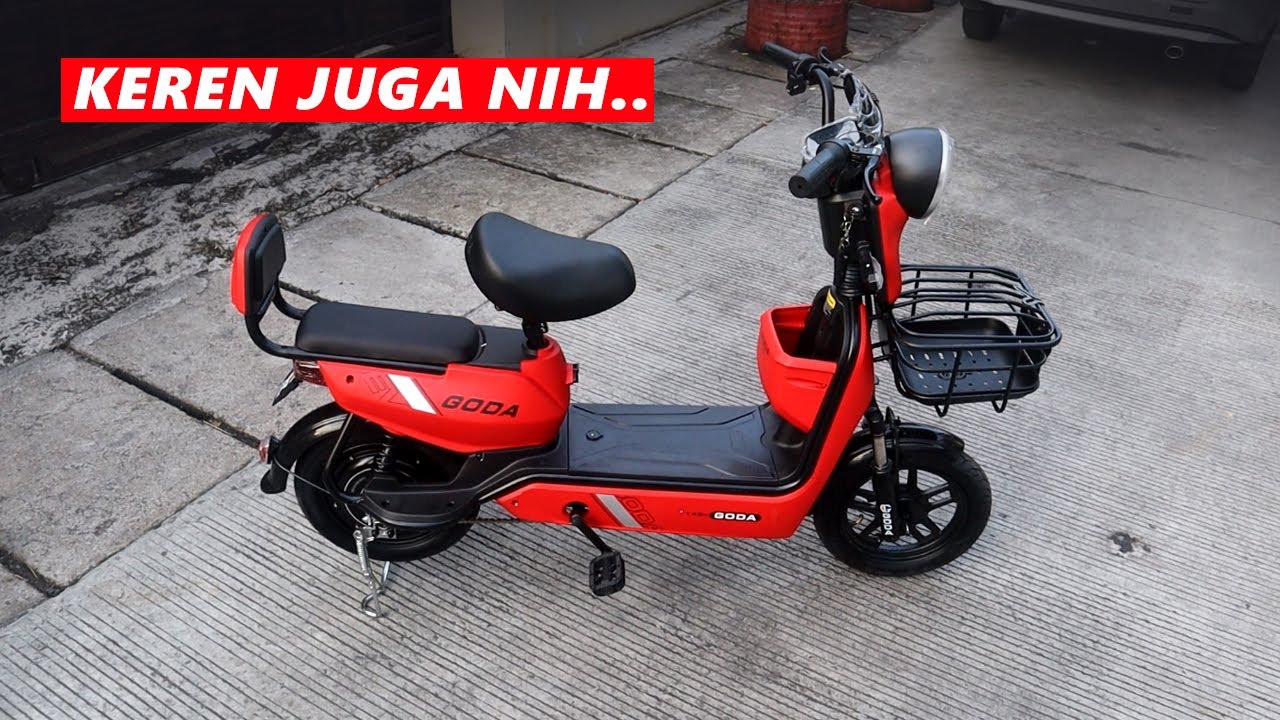 SEPEDA LISTRIK MURAH BERKUALITAS, INI DIA GODA GOLDEN 145 FALCON