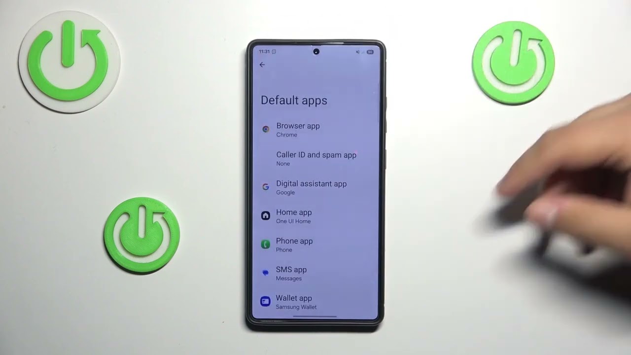 SAMSUNG Galaxy S25 Ultra &ndash; Jak zmienić domyślne aplikacje