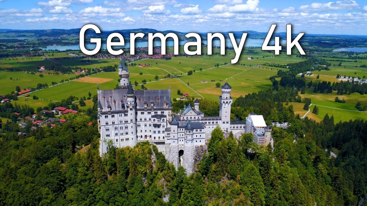 🇩🇪 Germany in 4K  - Travel Relaxation Film With Calming Music