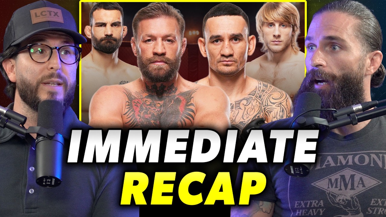 UFC 329: Первые итоги | Макгрегор &mdash; Холлоуэй 2