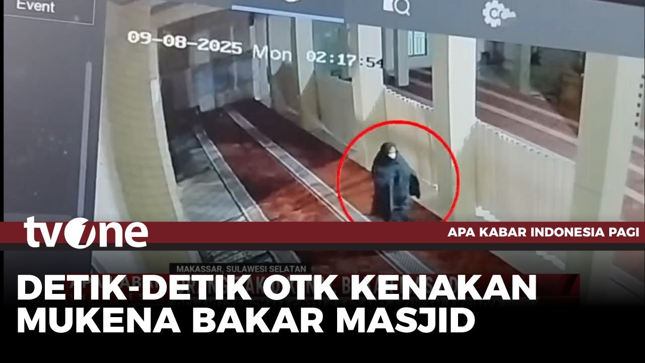 Viral Orang Tak Dikenal Nekat Bakar Masjid di Makassar | AKIP tvOne
