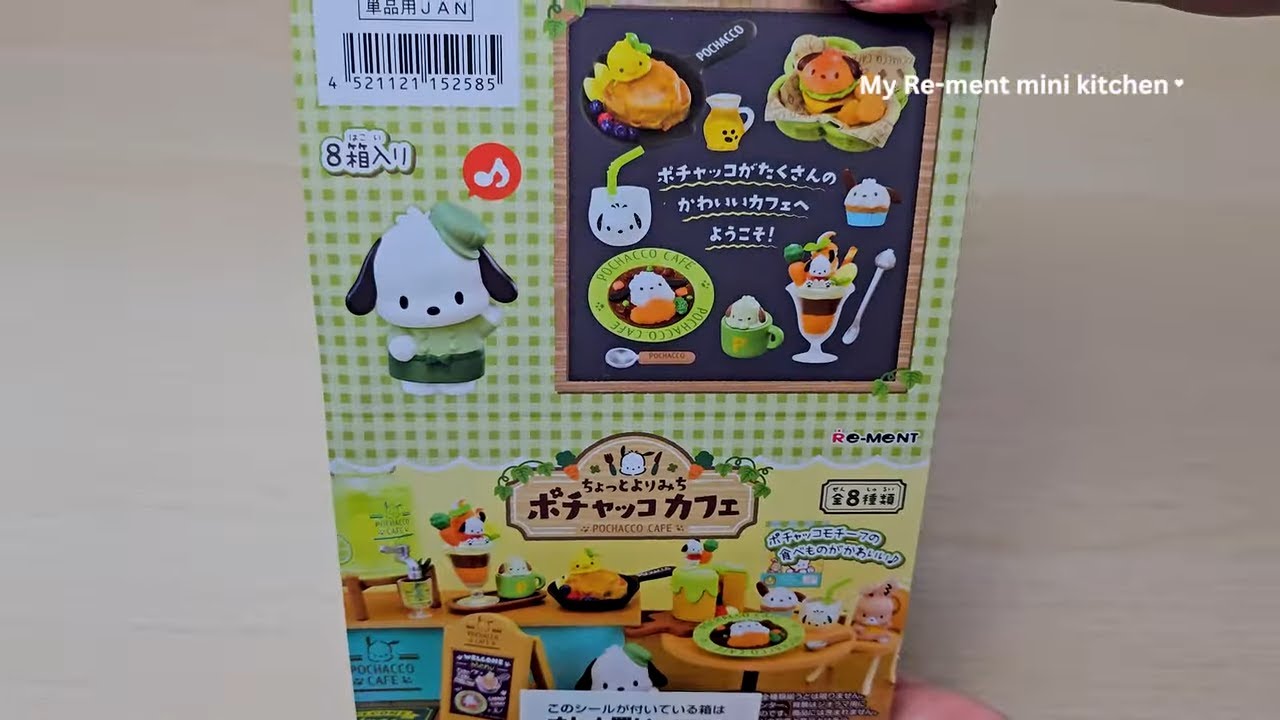 ⭐️ Re-ment Pochacco Cafe ⭐️ ASMR ⭐️