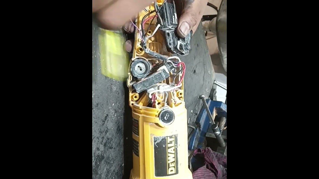 Dewalt Dwp849x Polisher switch connection #Short videos #Short reels #