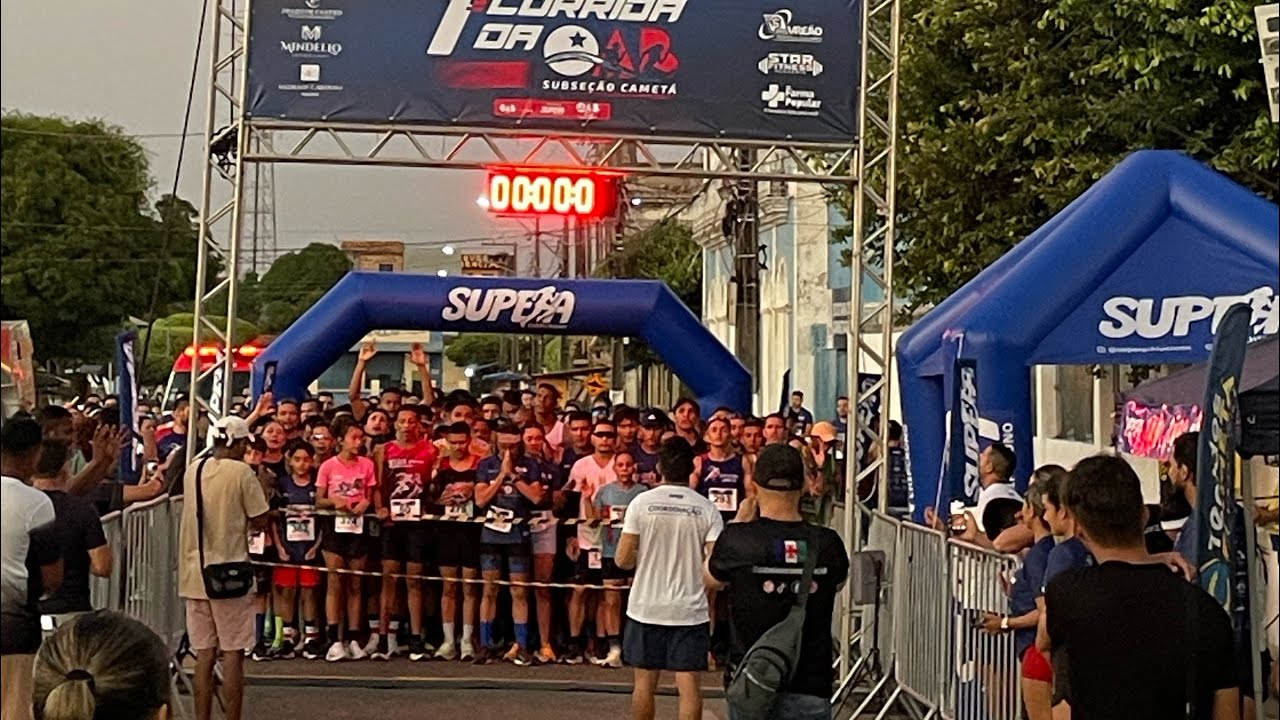 🏃 Corrida OAB Cametá 2025 | Supera Chip | Emoção e Superação na Pista!
