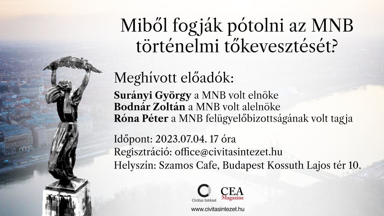 Miből fogják pótolni az MNB a történelmi tőkevesztését?