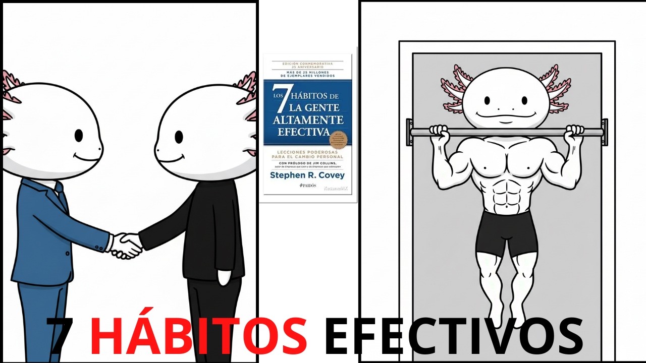 7 HABITOS de la gente altamente EFECTIVA (Stephen Covey)