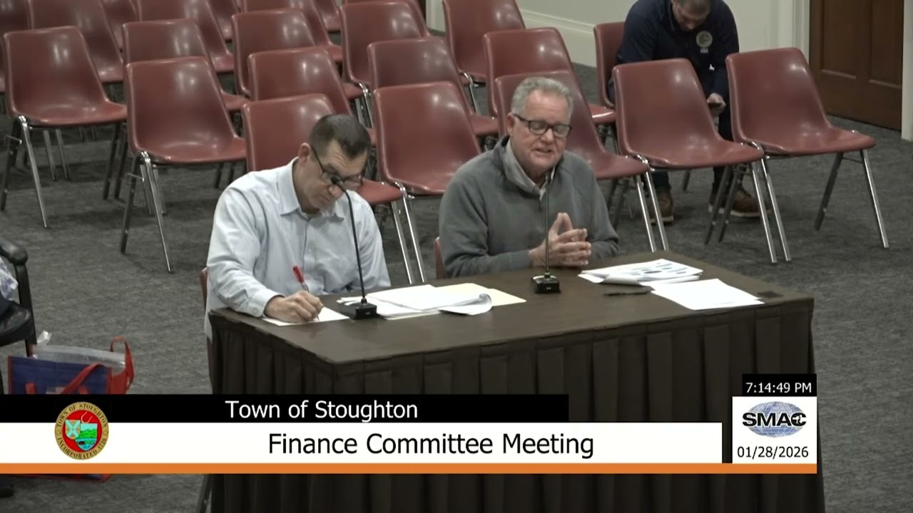 Stoughton Finance Committee: 1/28/26
