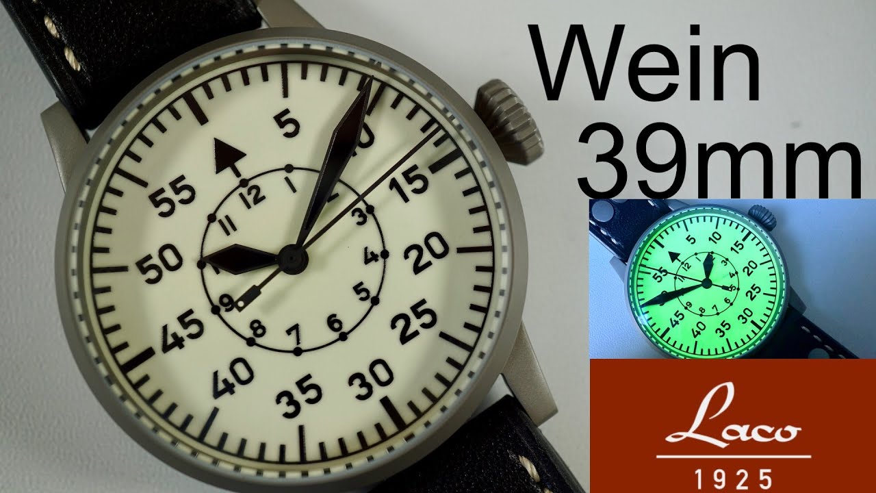 Laco Wein 39mm Full Lume Dial 😎