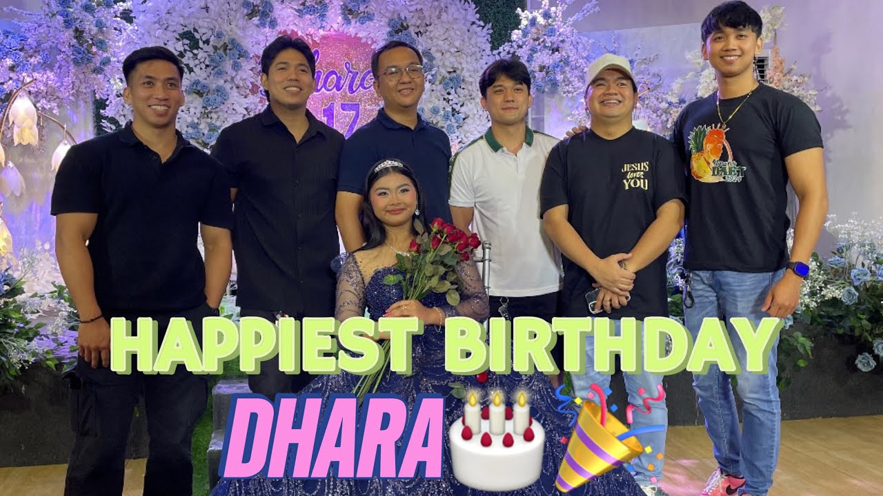 DHARA’S 17TH BIRTHDAY CELEBRATION | EDMAR, CEDROSE, JOYAN AT CARLIE, NAPALABAN SA GAMES!