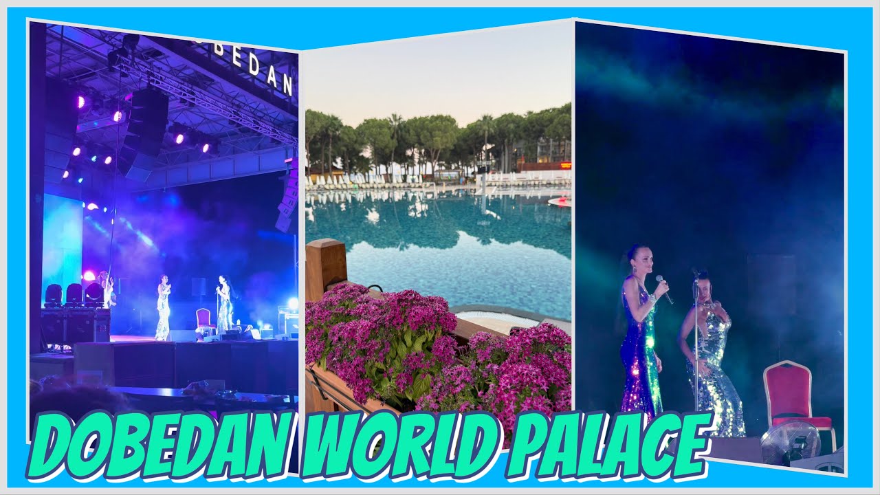 #9 Крутой подарок от турецкого отеля! Концерт Славы в Dobedan World Palace. Немного ругаюсь. Турция