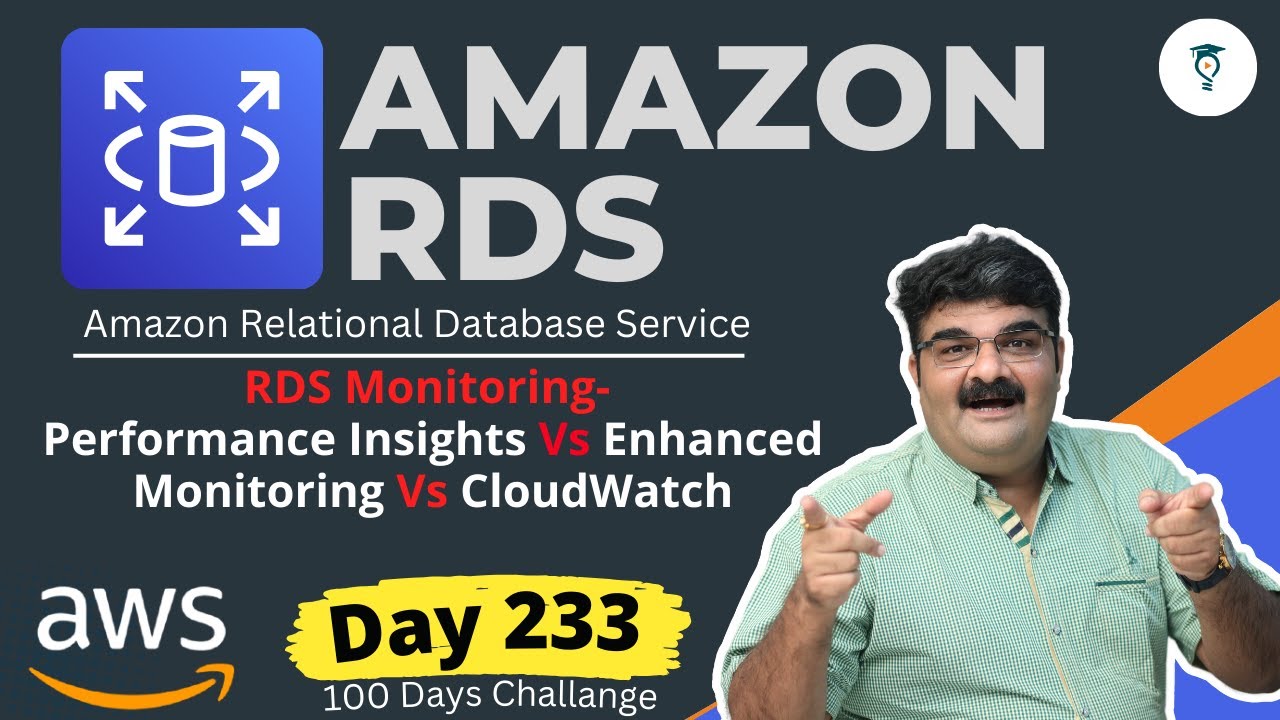 День 233. Мониторинг AWS RDS || Performance Insights vs Enhanced Monitoring vs CloudWatch