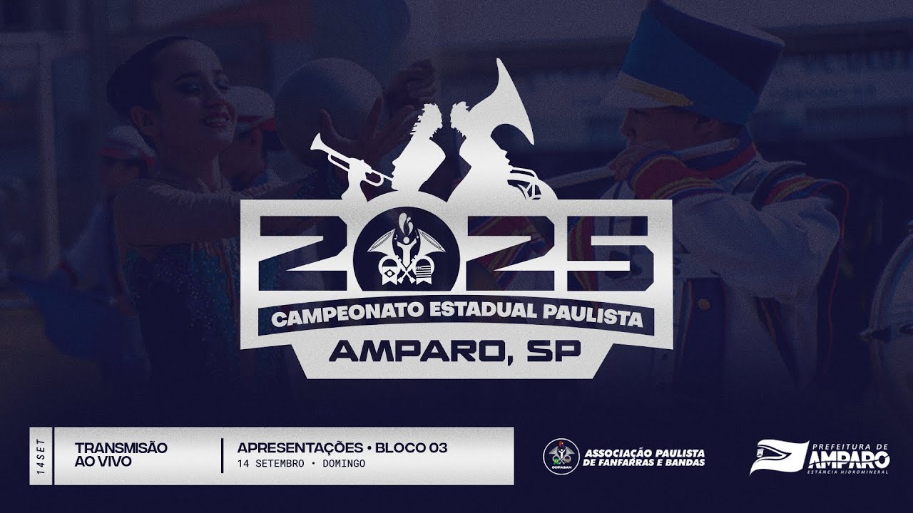 🔴 AO VIVO | CAMPEONATO ESTADUAL 2025 | MODALIDADE MARCHA | AMPARO 14.09 - BLOCO 03