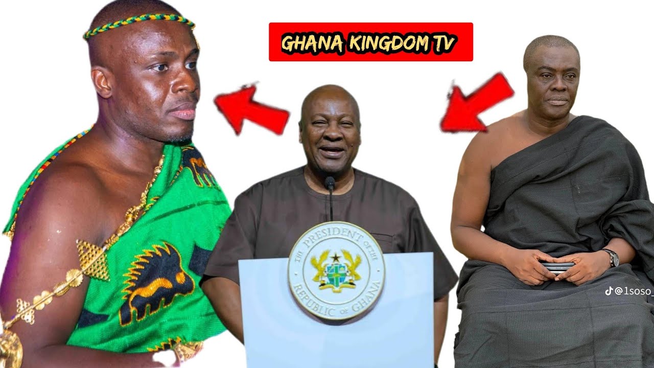 PRESIDENT MAHAMA INDOORS NKORANZAMANHENE TO BE A BONOHENE LEADING ALL BONO CHIEFS 😝 DROPS DORMAAHENE
