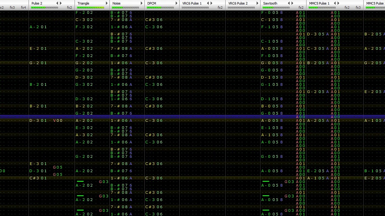 Megaman 10/ロックマン 10 - Farewell to Ballade 8-bit Famitracker Cover [VRC6+MMC5]