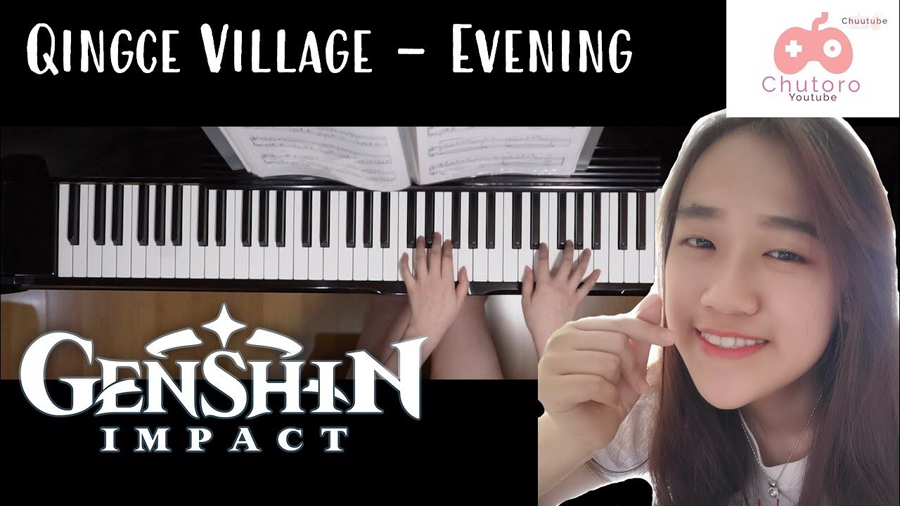 Genshin Impact OST - The Fading Stories (Qingce Village) Piano Cover