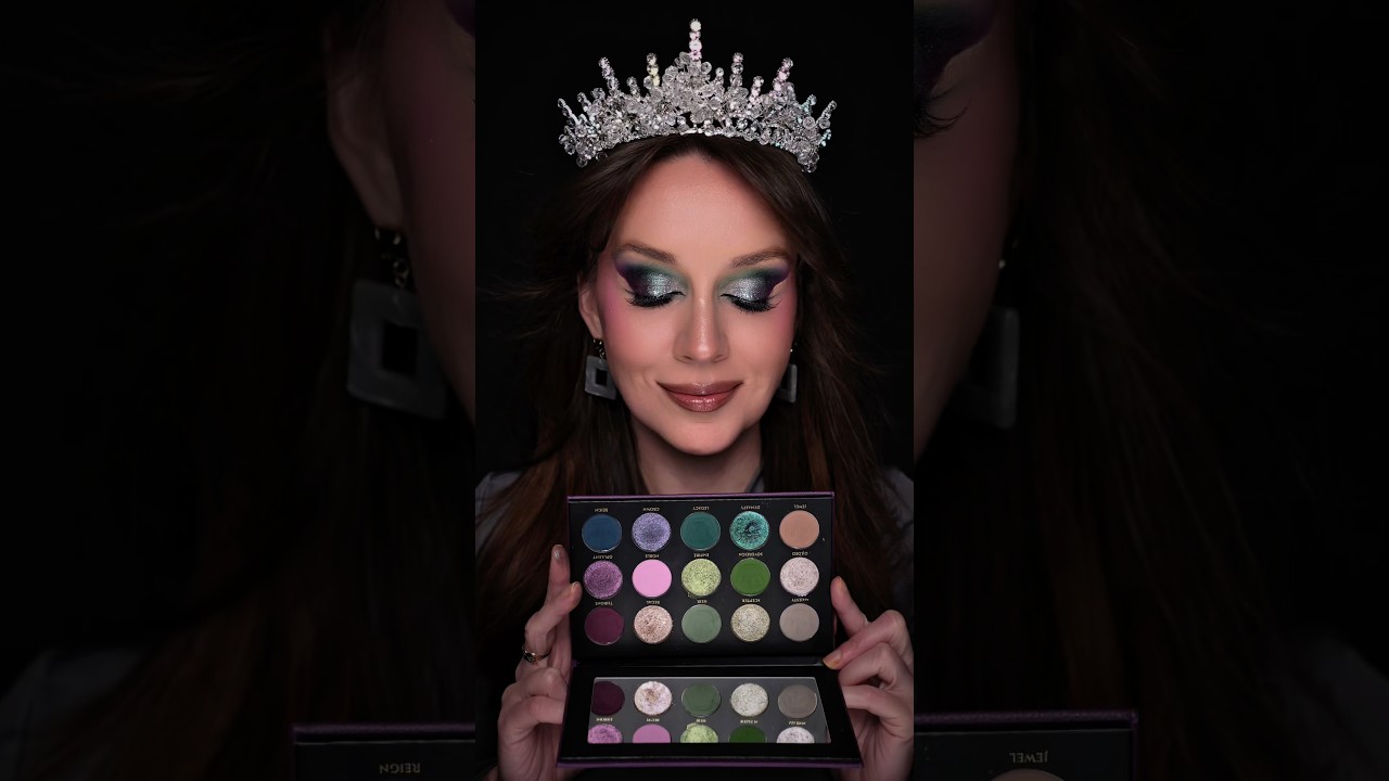 CROWN 👑 LEGACY 🎨 BY GLAMINATRIX COSMETICS X MONOLITH SHOP #youtubeshorts #makeupshorts