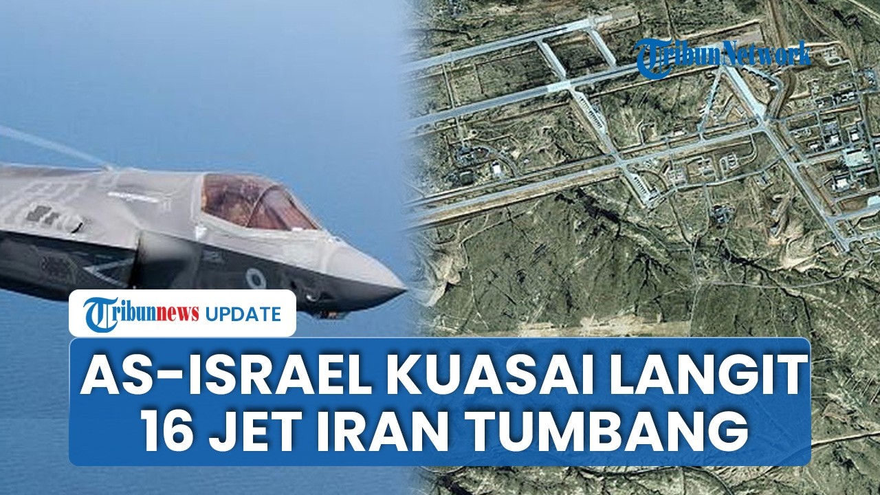 Serangan Israel dan AS Hancurkan Jet Tua Iran, Angkatan Udara Teheran Tersingkir dari Perang