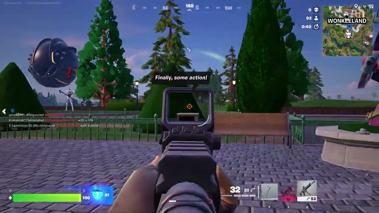 defeating boss hush in solo battle royal