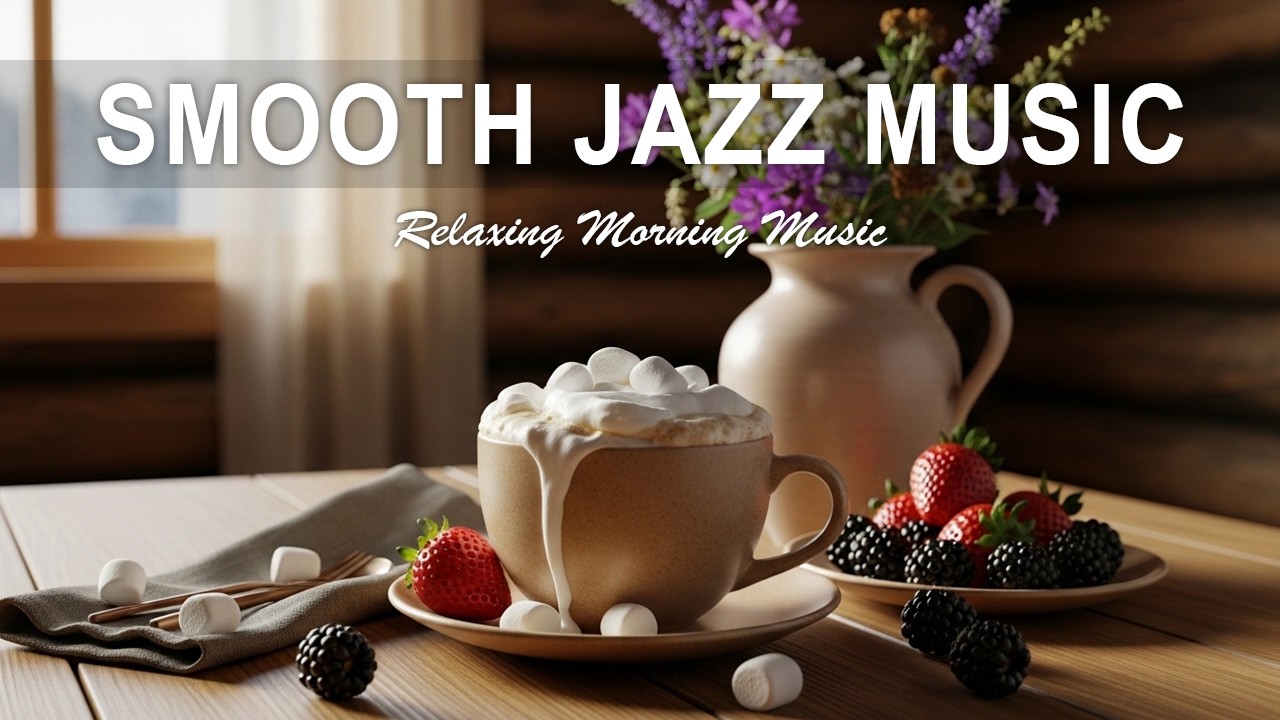 Smooth Jazz Music☕ March Bossa Nova Instrumental & Relaxing Jazz Cafe Music for Studying