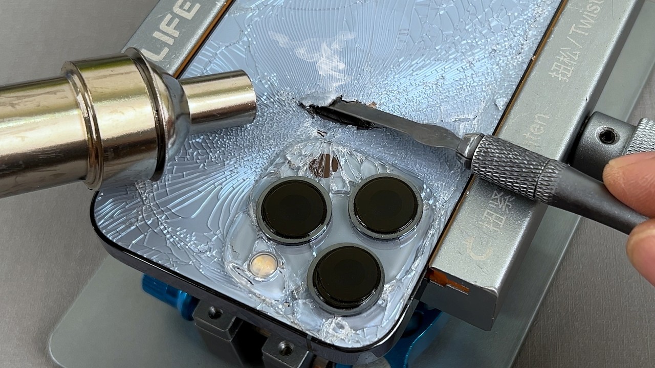 Satisfying Relaxing With Restoring Cracked iPhone 13 Pro Max [asmr]