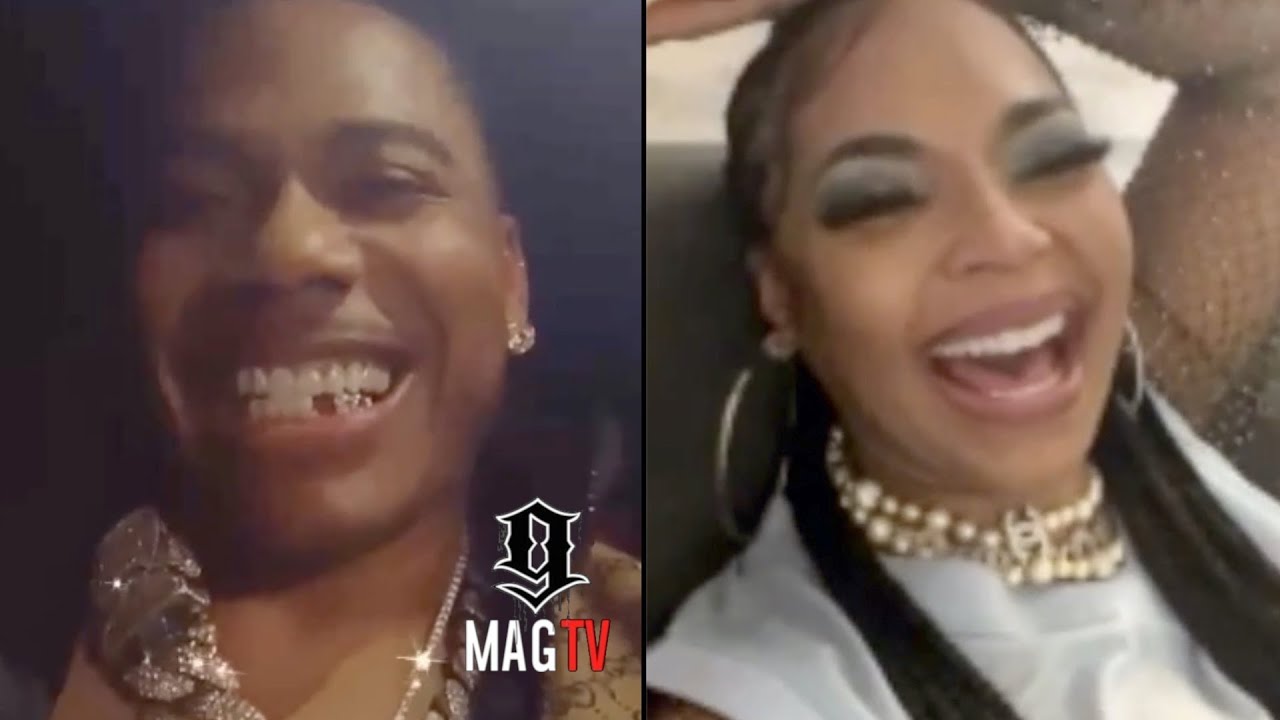 Nelly Calls Wife Ashanti After Losing His Tooth & She Can't Stop Laughing! 😭