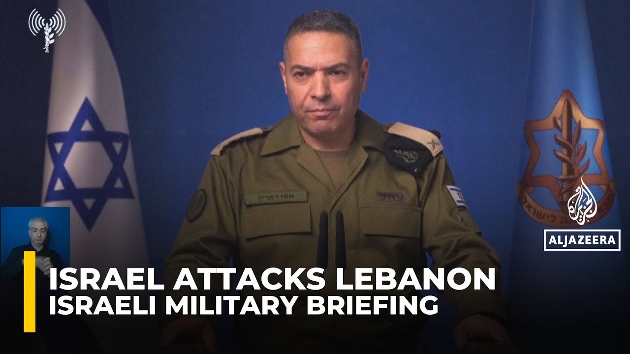 Israeli army issues forced evacuation orders in Lebanon as it vows to dismantle Hezbollah