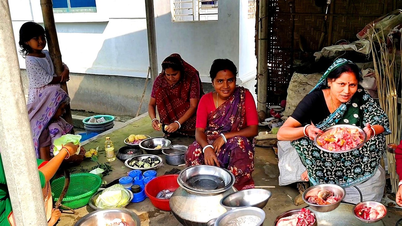 সবাই মিলে একসাখে পিকনিক করার প্রস্তুতি নিচ্ছি//কি কি আইটেম করবো