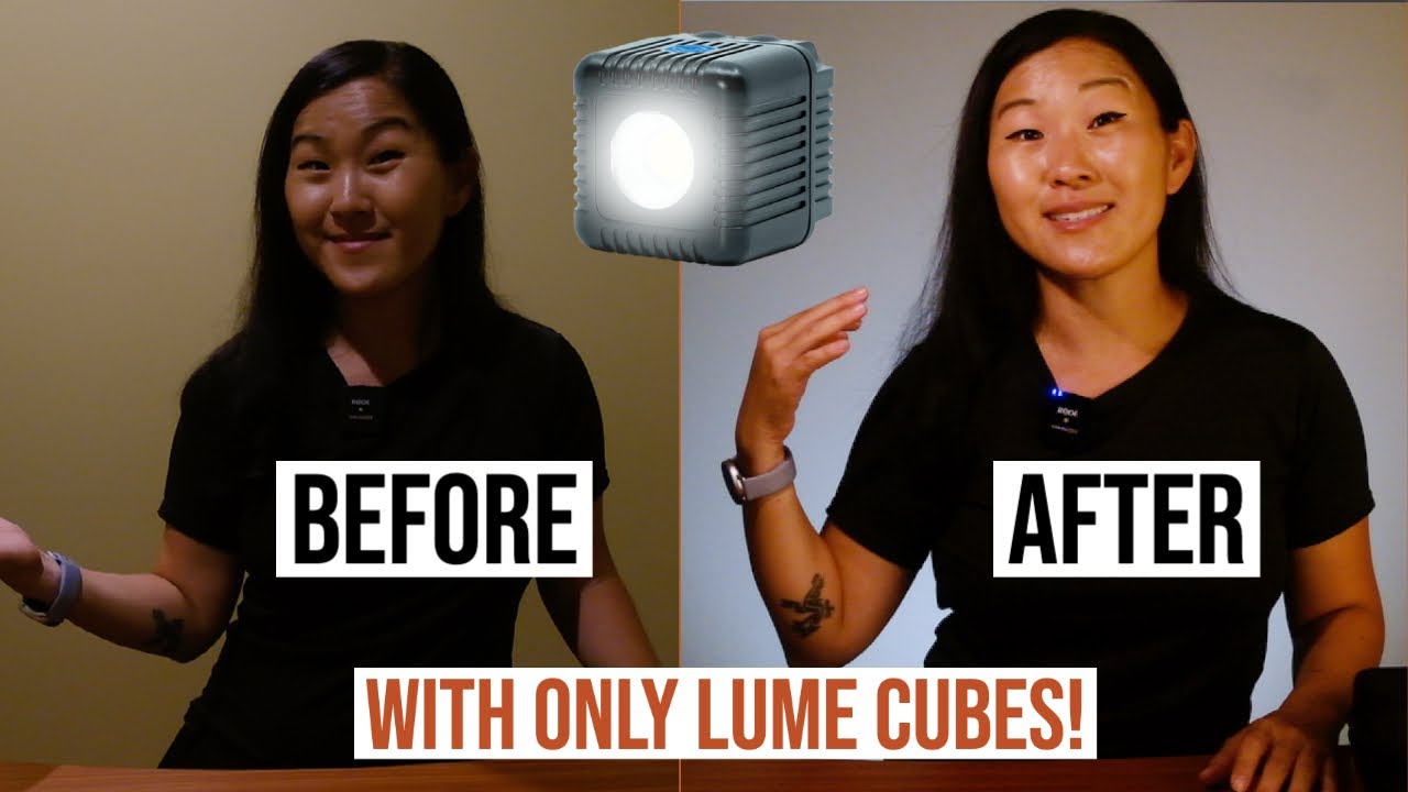 How to Light a Room for Video with ONLY Lume Cubes!