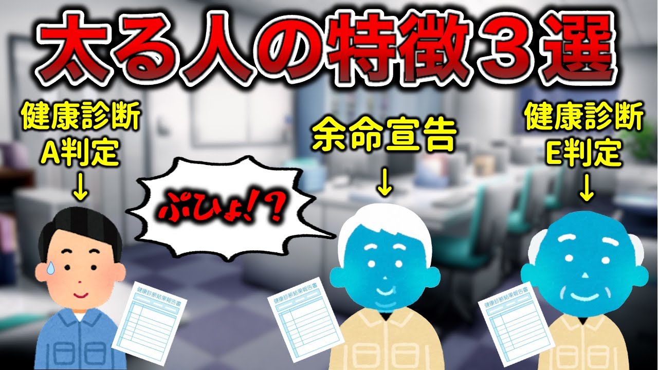 【デブは甘え】太る人の特徴3選【一生ダイエット】