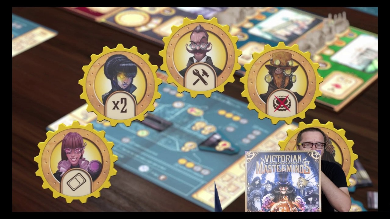 Victorian MasterMinds -  Regle du jeu en VF  - Edge   Cmon #254