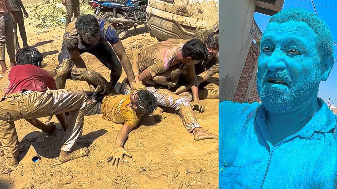 Extreme Holi Khel Li Aaj Toh 😱