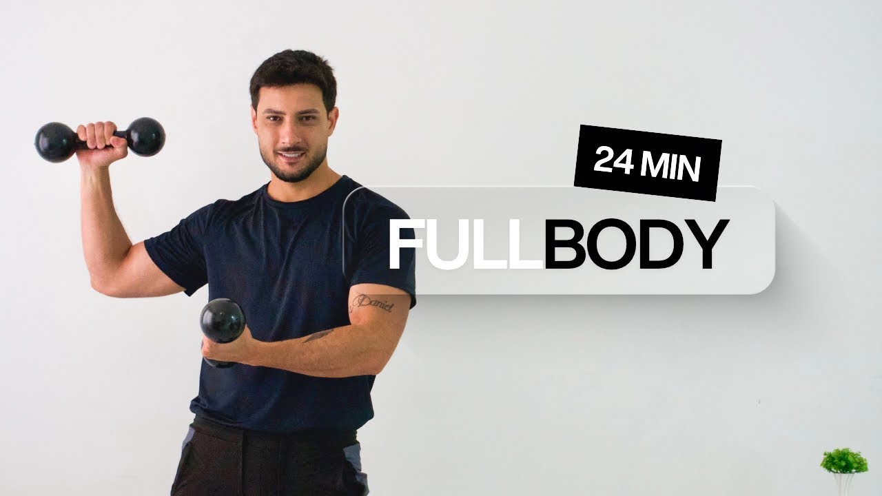 Treino COMPLETO com halteres para fazer em casa!