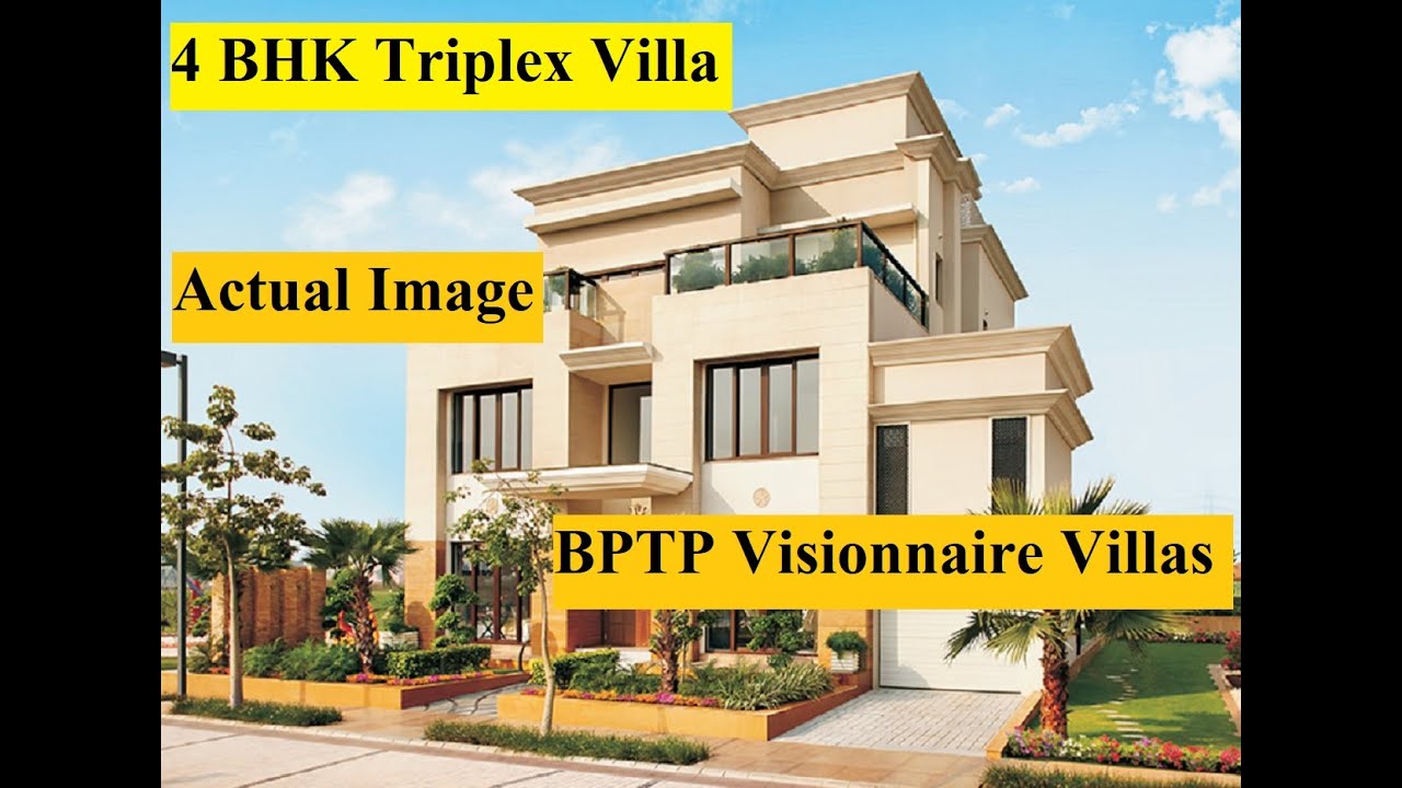 BPTP Visionnaire Villas in Sector 70A Gurgaon | Villa in Gurgaon For Sale Call +91-7765906259